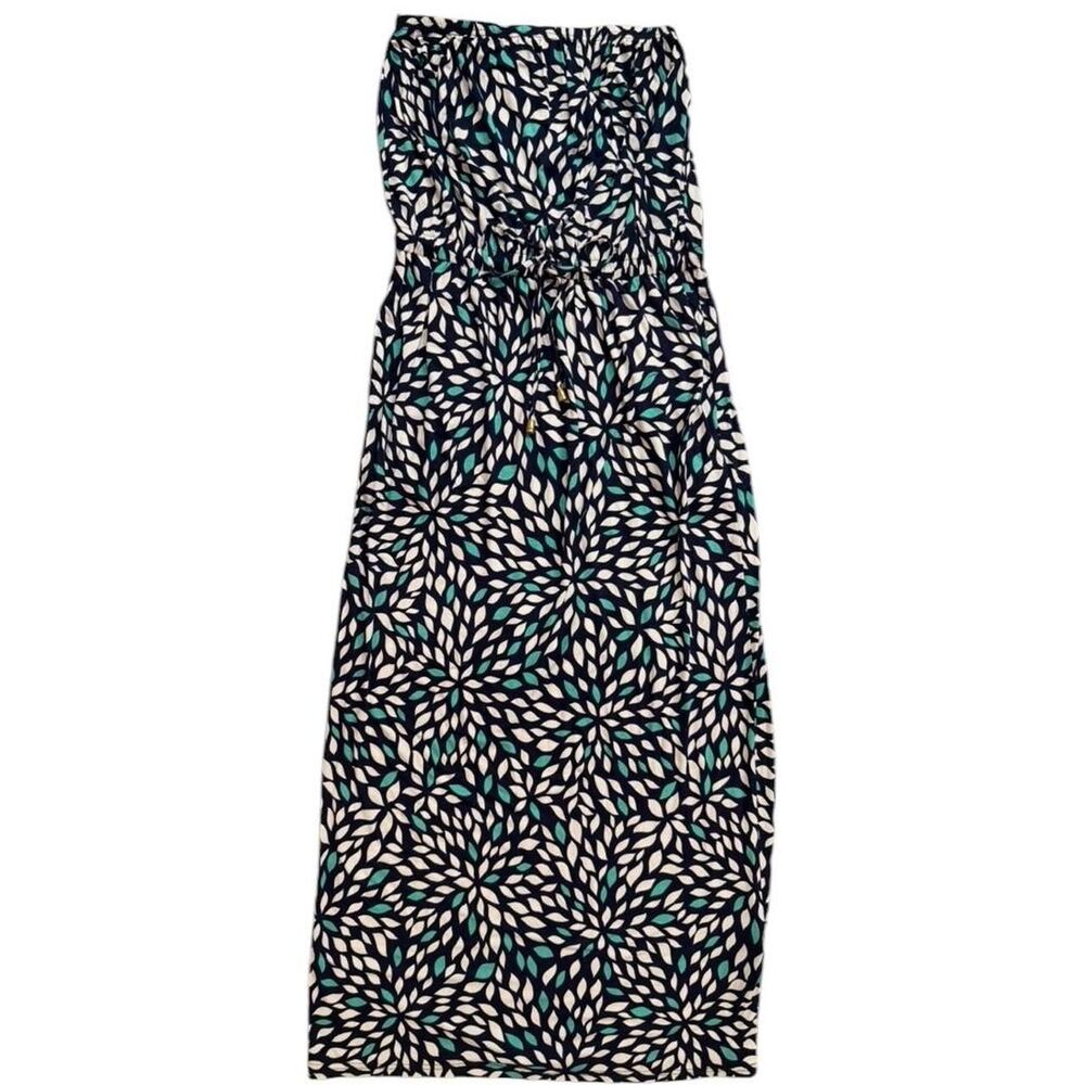 Lascana for Venus strapless maxi dress with tie front at waist